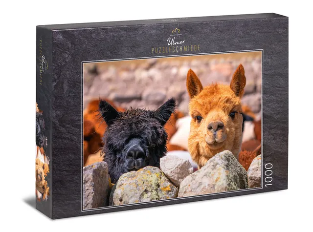 ulmer-puzzleschmiede-puzzle-1000-teile-alpaka-puzzle-anden image 1