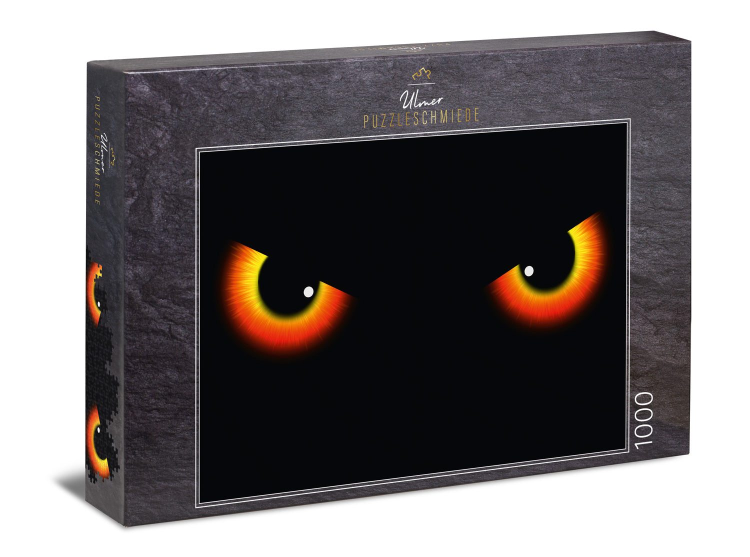 ulmer-puzzleschmiede-eyecatcher-1000-teile-impossible-puzzle-katze image 1