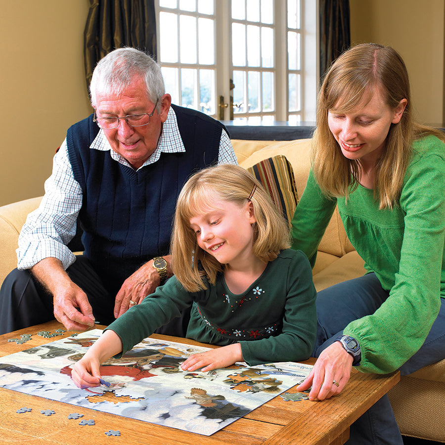cobble-hill-family-pieces-350-santa-claus-puzzle-weihnachten image 5