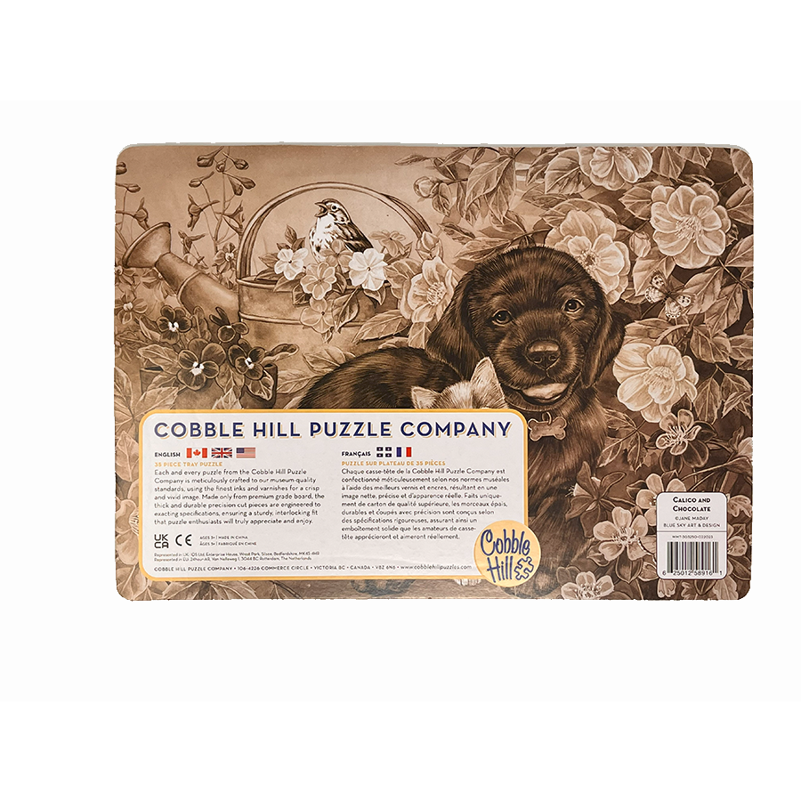 cobble-hill-tray-puzzles-calico-chocolate-tablettpuzzle-35-teile-katze image 5
