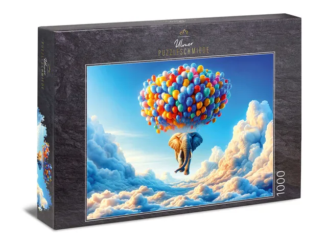 ulmer-puzzleschmiede-schwerelos-puzzle-1000-teile-elefant image 1