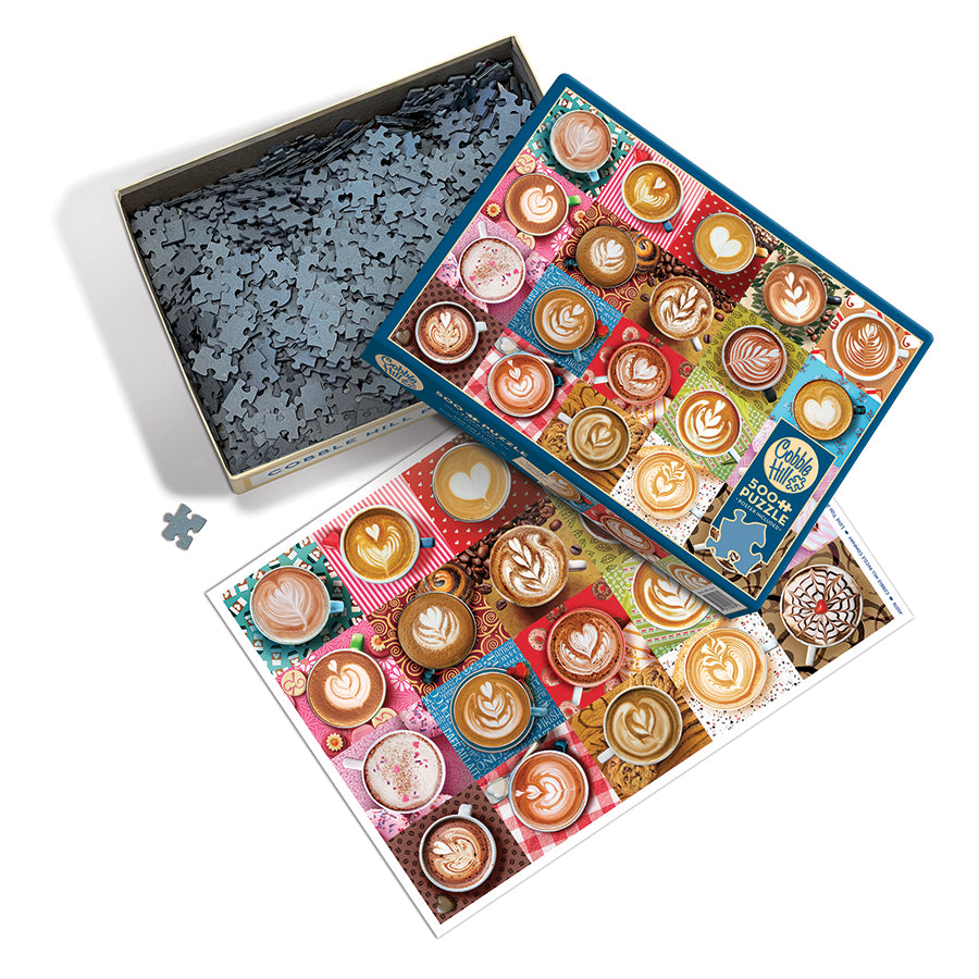 cobble-hill-500-piece-love-you-a-latte-puzzle-500-teile-kaffee image 3