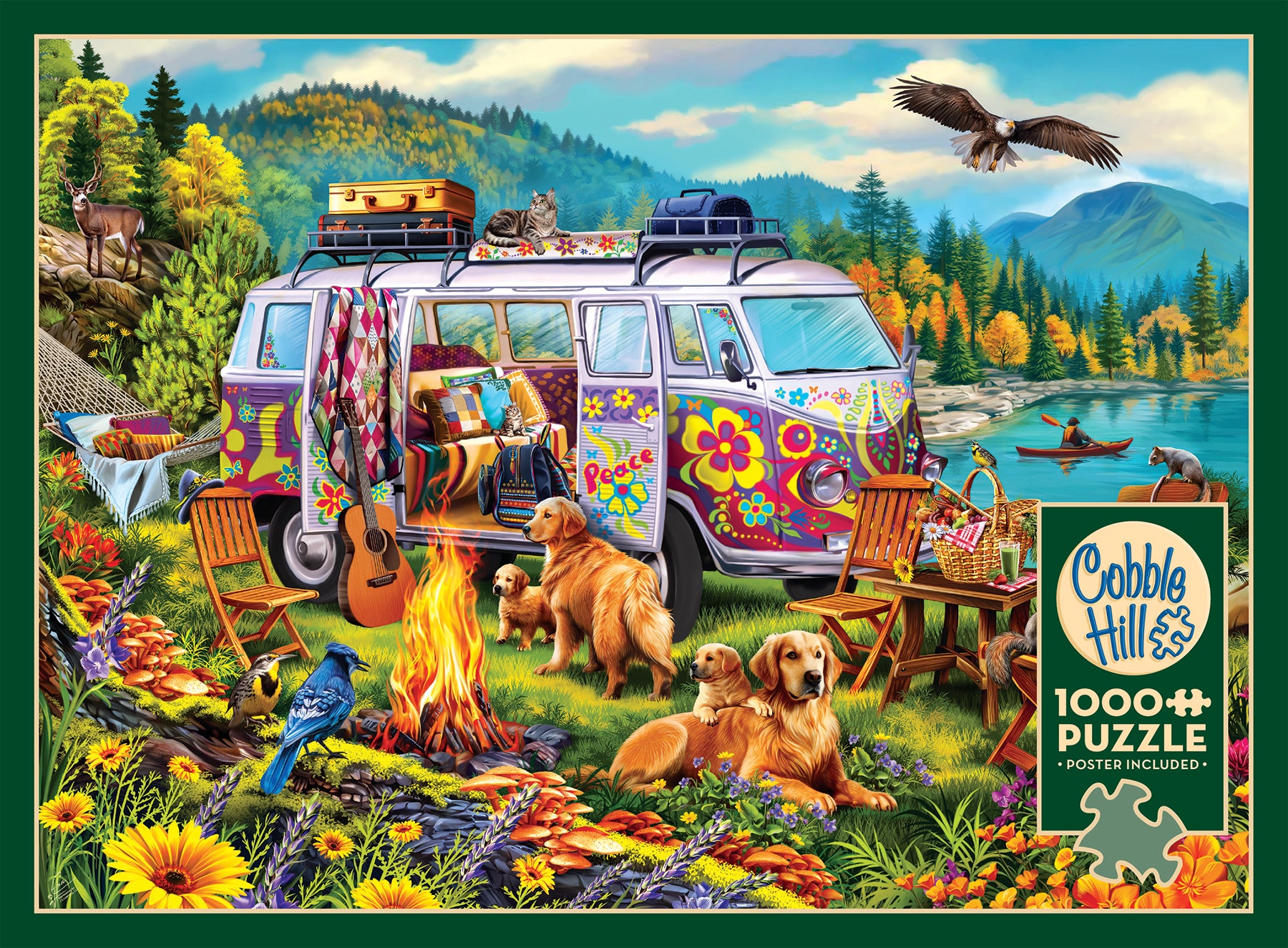 cobble-hill-the-great-outdoors-puzzle-1000-teile-camping image 4