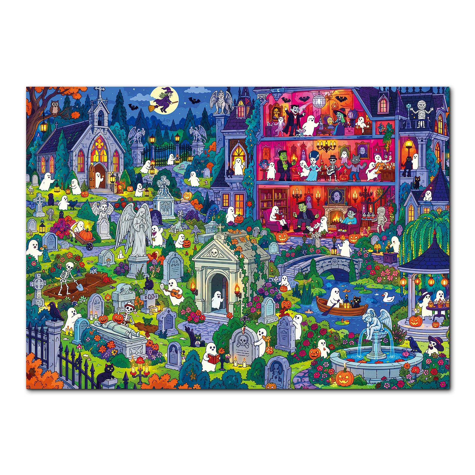 kaayee-ghost-manor-1000-teile-puzzle-standard-edition image 1