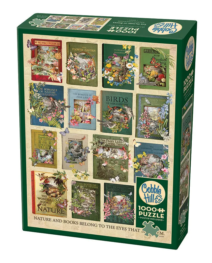 cobble-hill-1000-piece-the-nature-of-books-puzzle-b-cher image 1