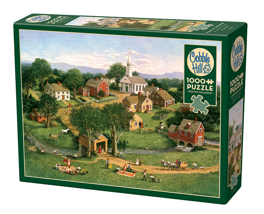cobble-hill-1000-teile-puzzle-picnic-by-the-bridge-dorf image 1