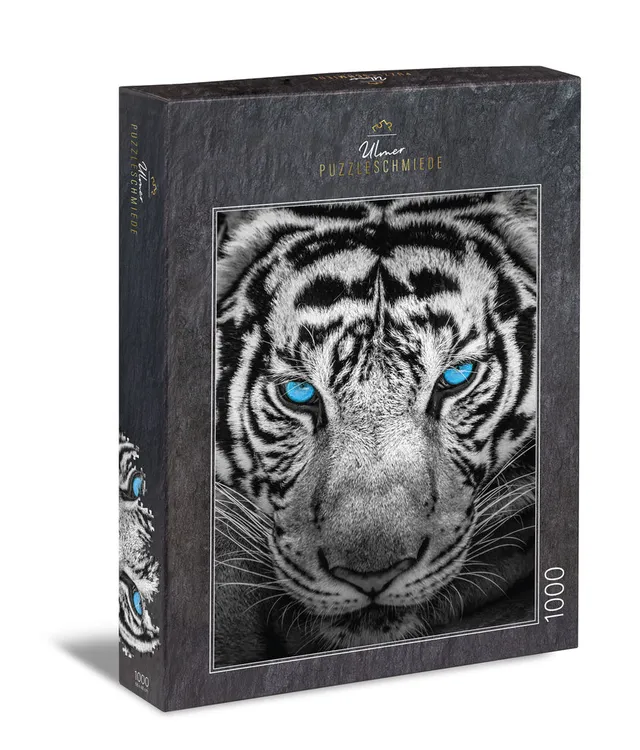 ulmer-puzzleschmiede-le-chasseur-tiger-puzzle-1000-teile image 1