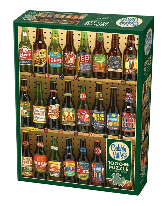 cobble-hill-1000-piece-beer-collection-puzzle-1000-teile-bier image 1