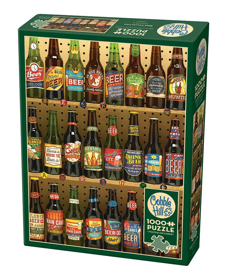 cobble-hill-1000-piece-beer-collection-puzzle-1000-teile-bier image 1
