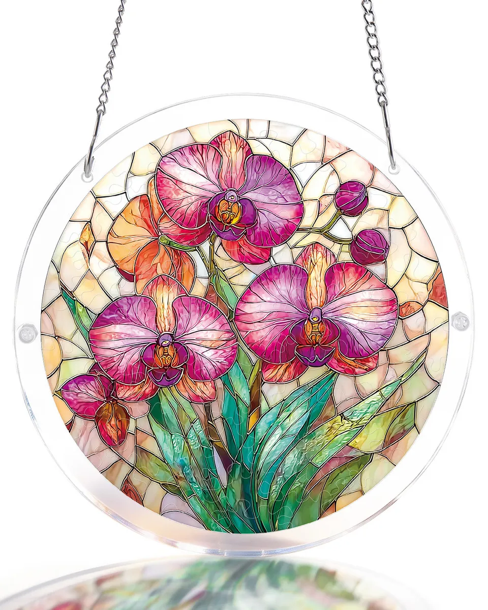 kaayee-suncatcher-dreamy-orchids-fensterbild-m-acryl image 1
