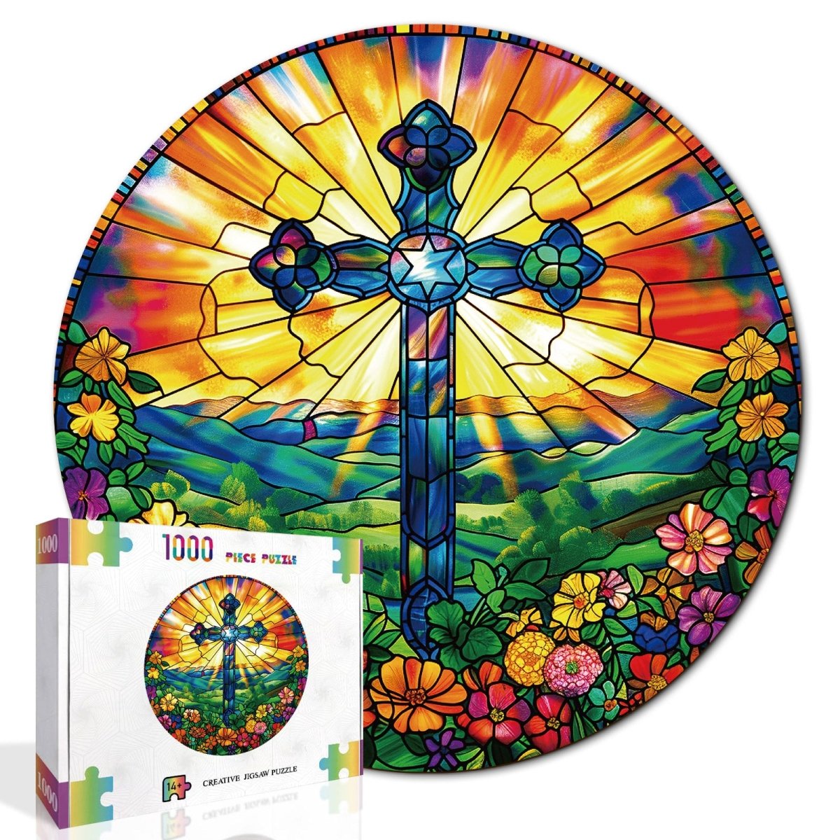 kaayee-garden-of-grace-1000-teile-puzzle-eco-blumen image 2