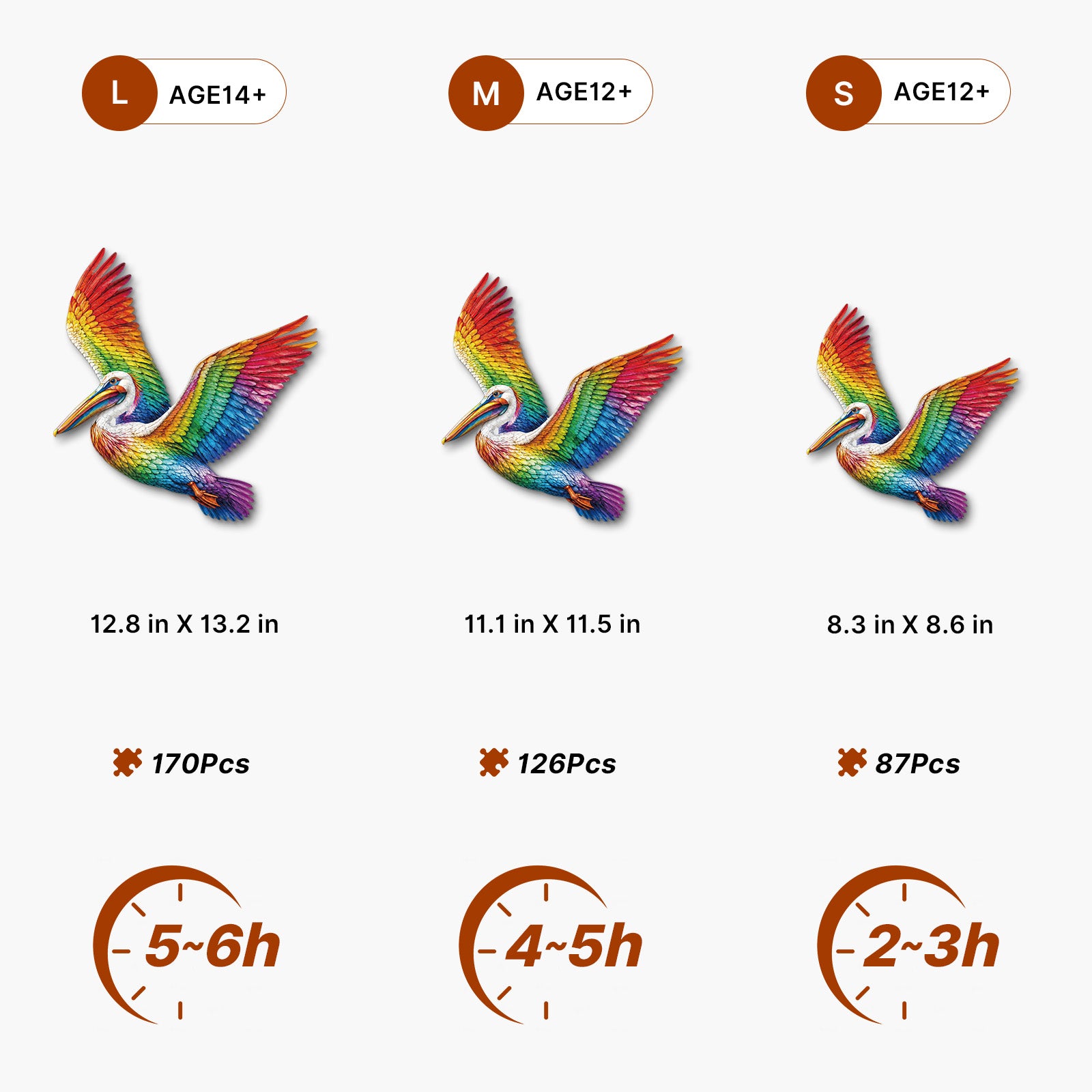 kaayee-rainbow-wings-of-wonder-holzpuzzle-medium-bunt image 5