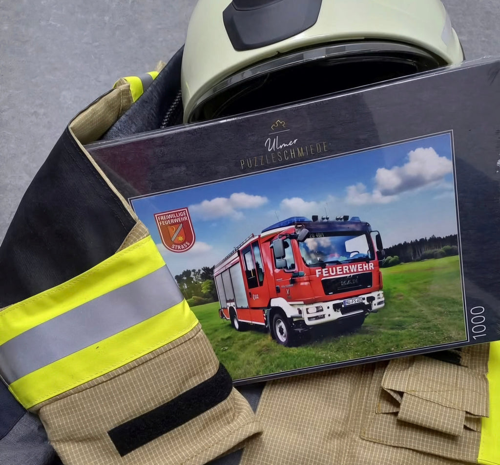 ulmer-puzzleschmiede-feuerwehr-puzzle-1000-teile-stra-auto image 1