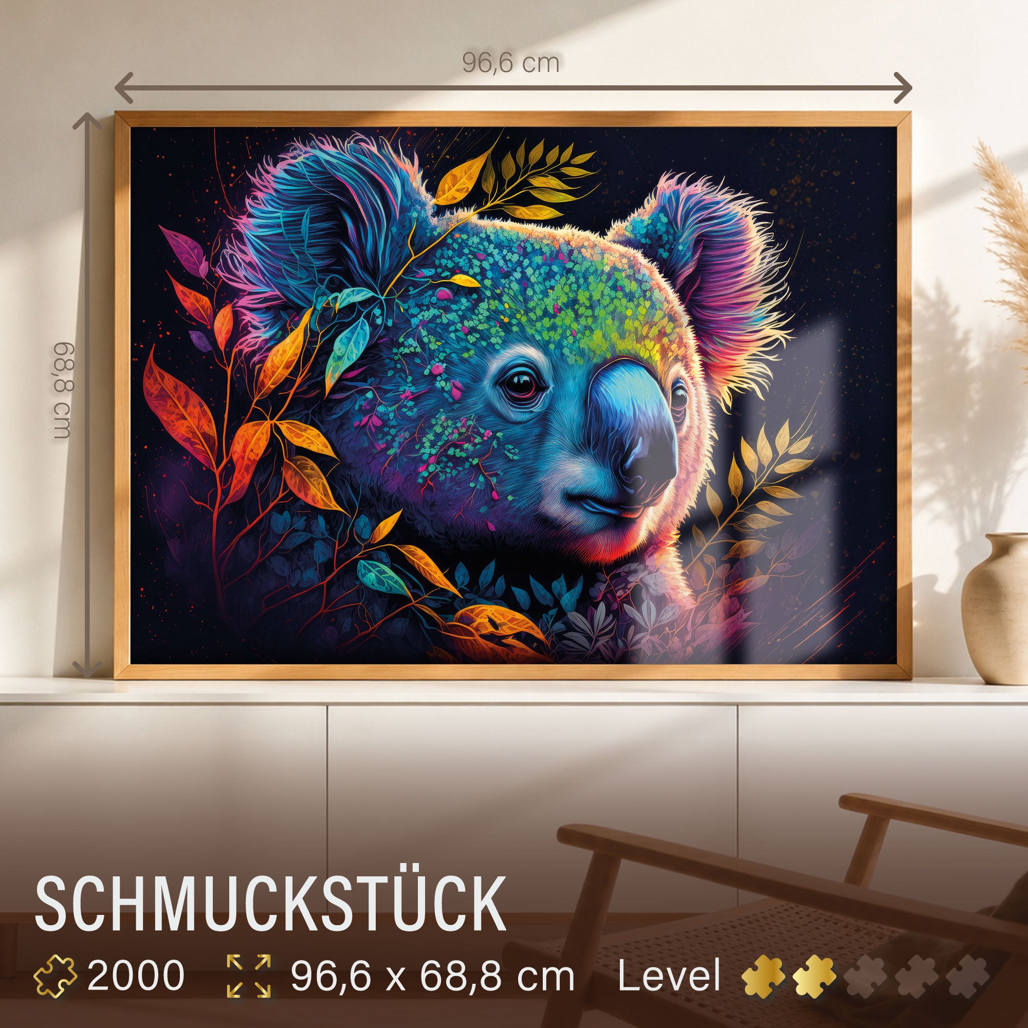 ulmer-puzzleschmiede-schmuckst-ck-puzzle-2000-teile-koala image 3