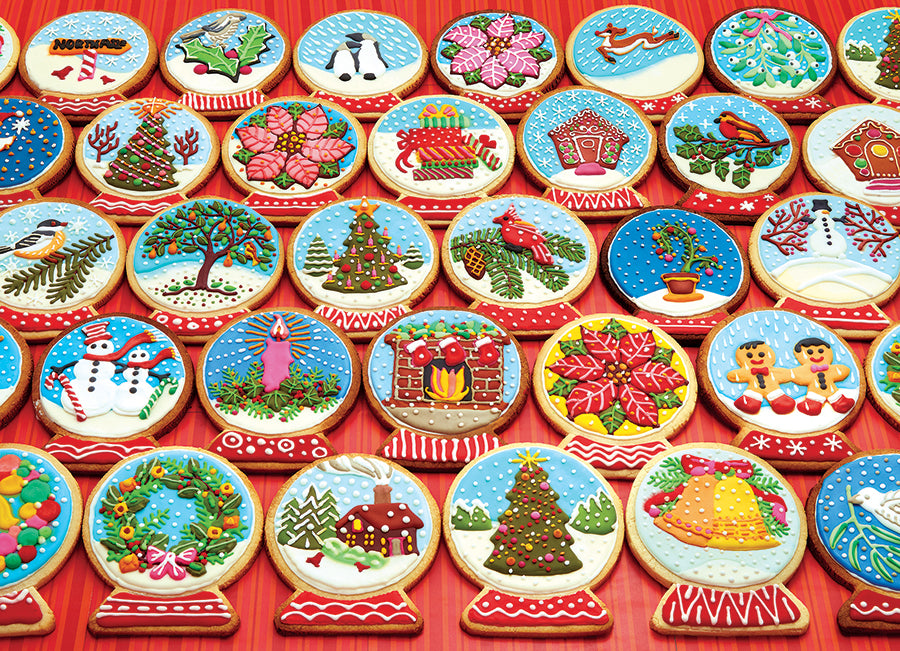 cobble-hill-1000-piece-snow-globe-cookies-puzzle-1000weihnachten image 2