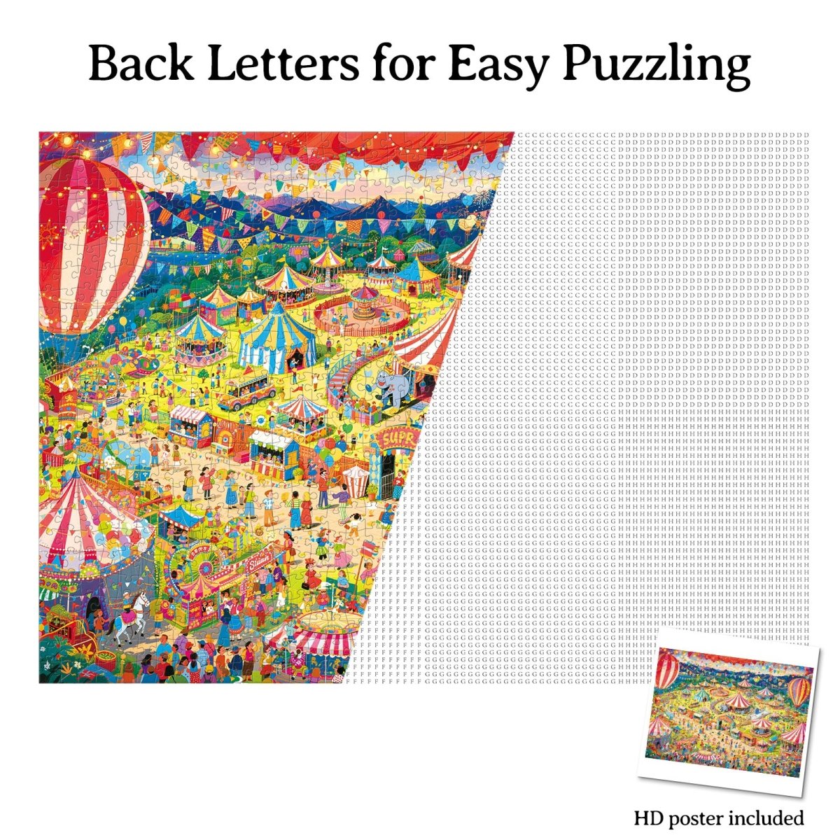 kaayee-starlit-circus-1000-teile-puzzle-standard-zirkusmotiv image 6