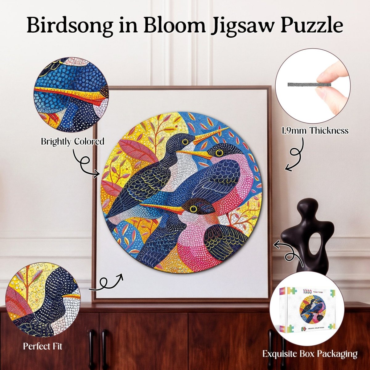 kaayee-cardboard-birdsong-in-bloom-puzzle-1000-teile-eco-v-gel image 3
