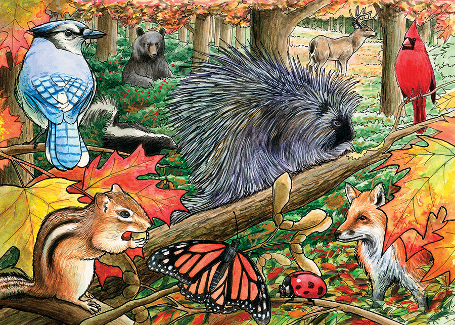 cobble-hill-tray-puzzles-eastern-woodlands-puzzle-35-teile-kinder image 4