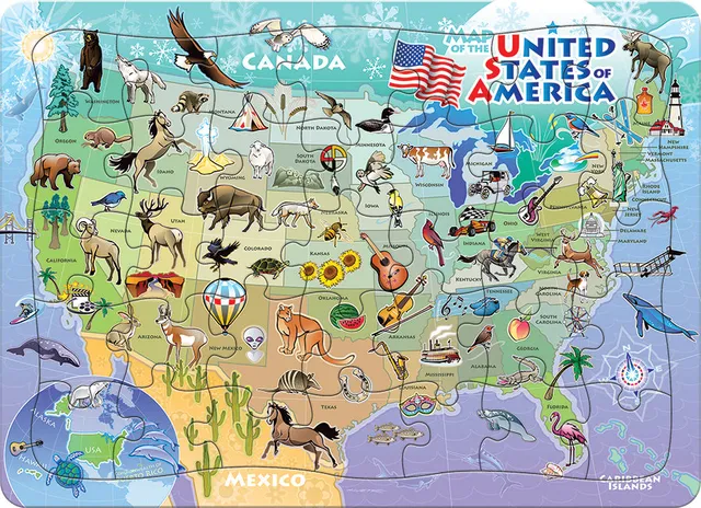 cobble-hill-usa-map-35-teile-rahmenpuzzle-kinder-ab-3 image 1