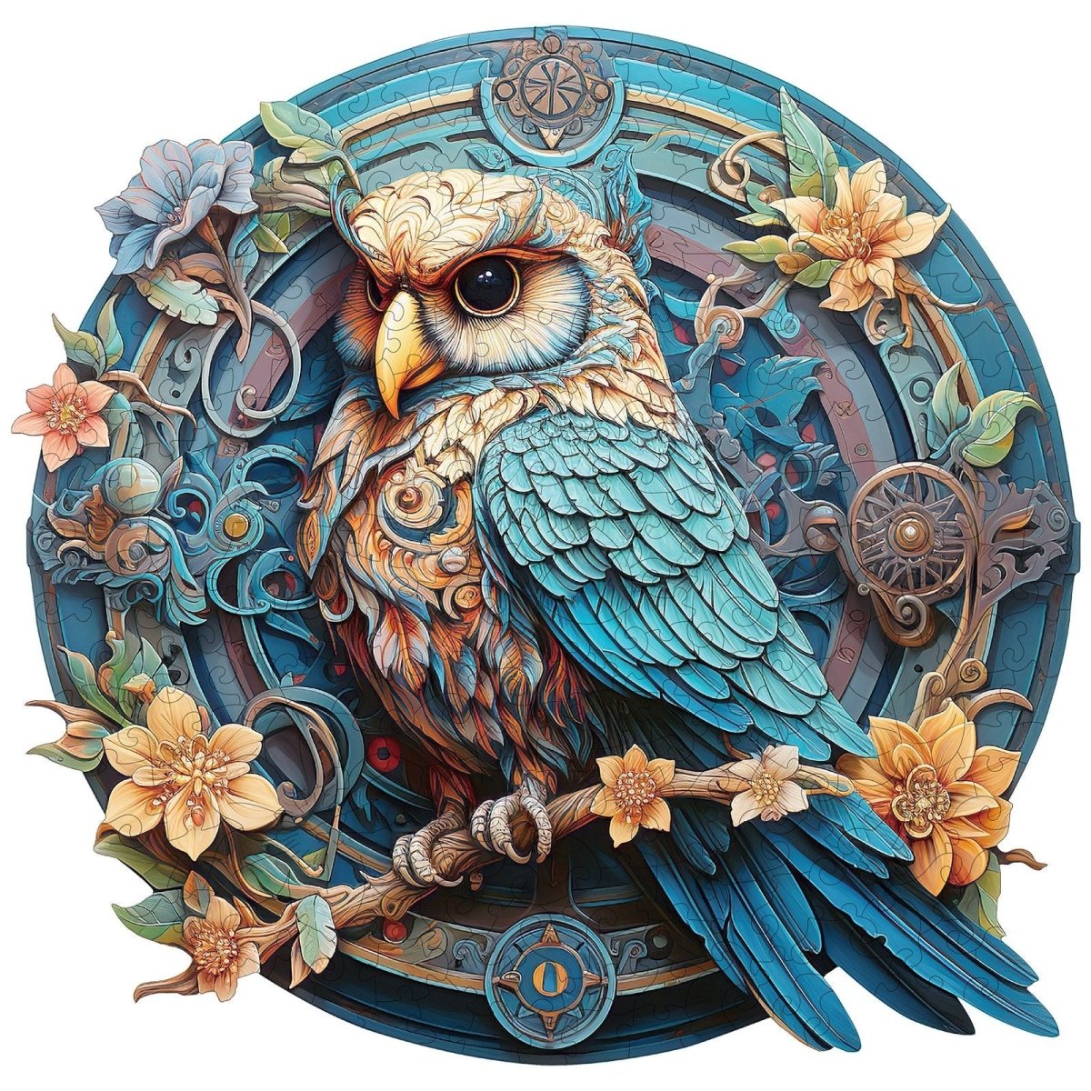 kaayee-wooden-puzzle-wise-owl-holzpuzzle-medium image 1