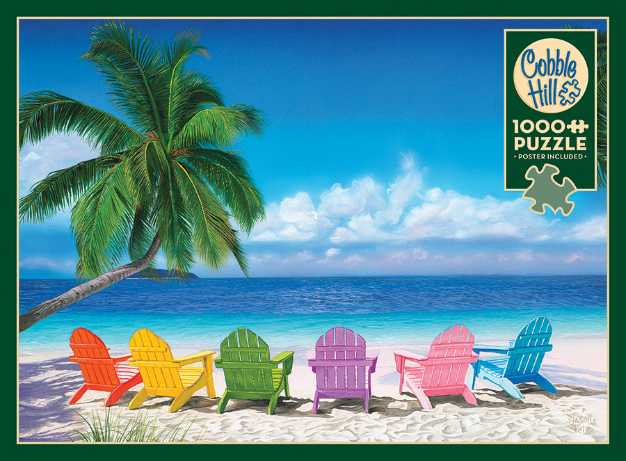 cobble-hill-paradise-1000-teile-puzzle-strand-palmen image 5