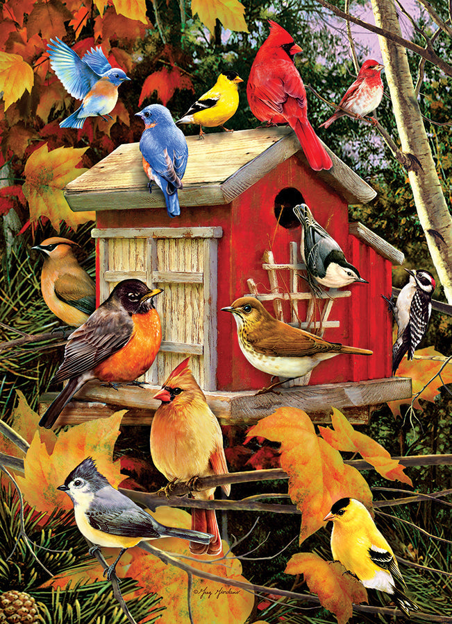cobble-hill-fall-birdhouse-puzzle-500-teile-herbst image 2
