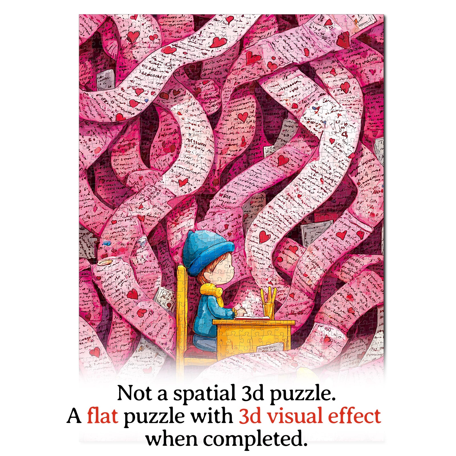 kaayee-the-pink-maze-puzzle-1000-teile-eco-white-board-rosa image 7