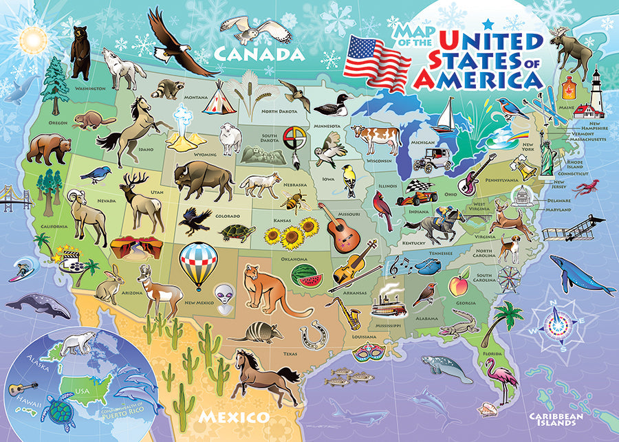 cobble-hill-usa-map-35-teile-rahmenpuzzle-kinder-ab-3 image 3