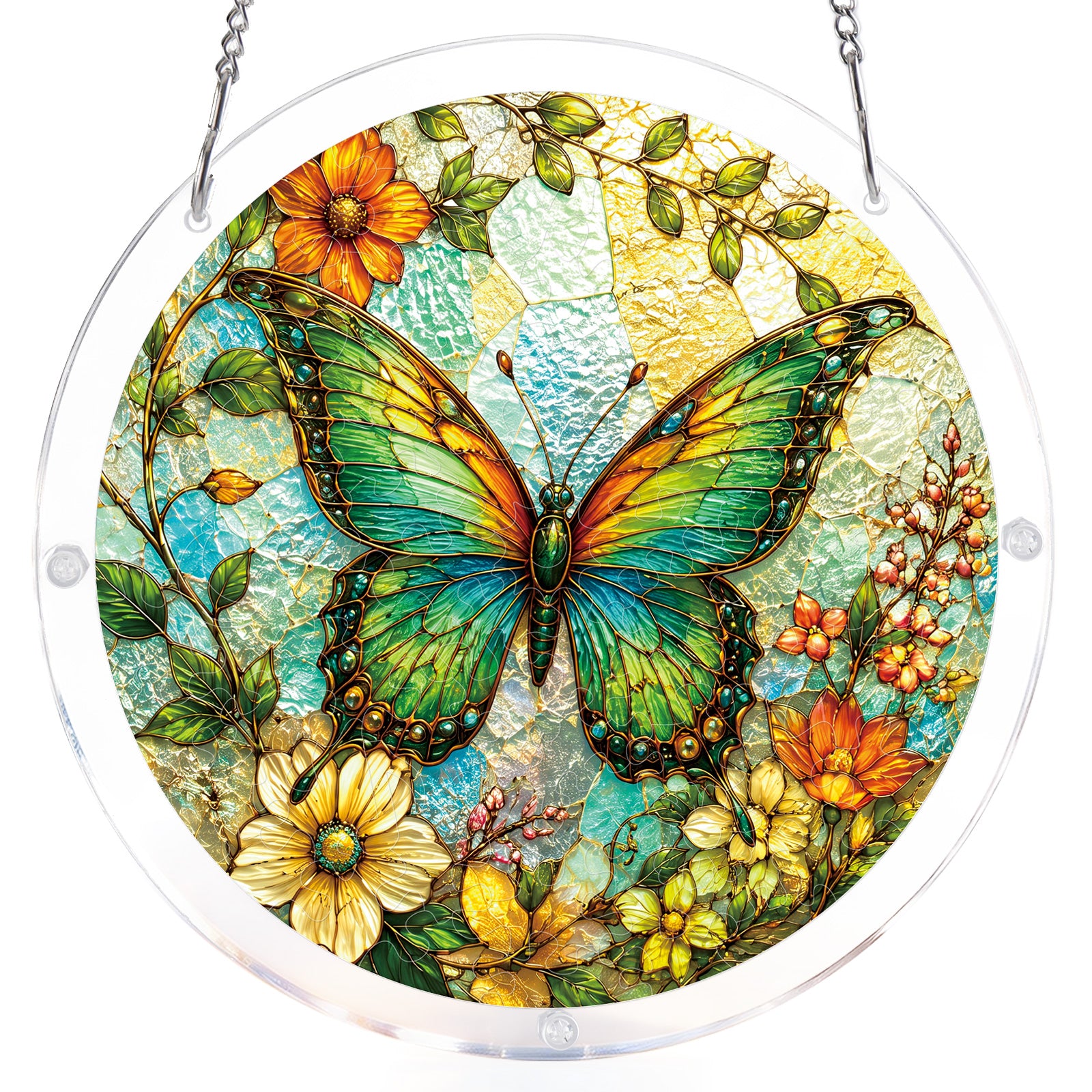 kaayee-emerald-butterfly-suncatcher-puzzle-acryl-schmetterling-m image 7