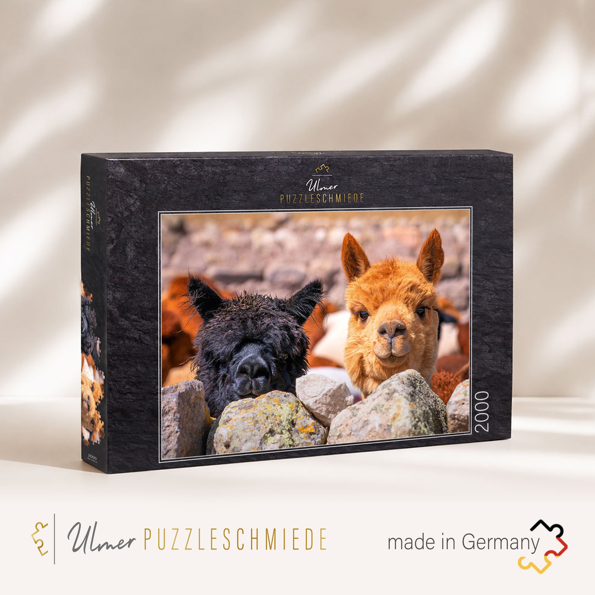 ulmer-puzzleschmiede-alpaka-puzzle-2000-teile-anden-tiermotiv image 2