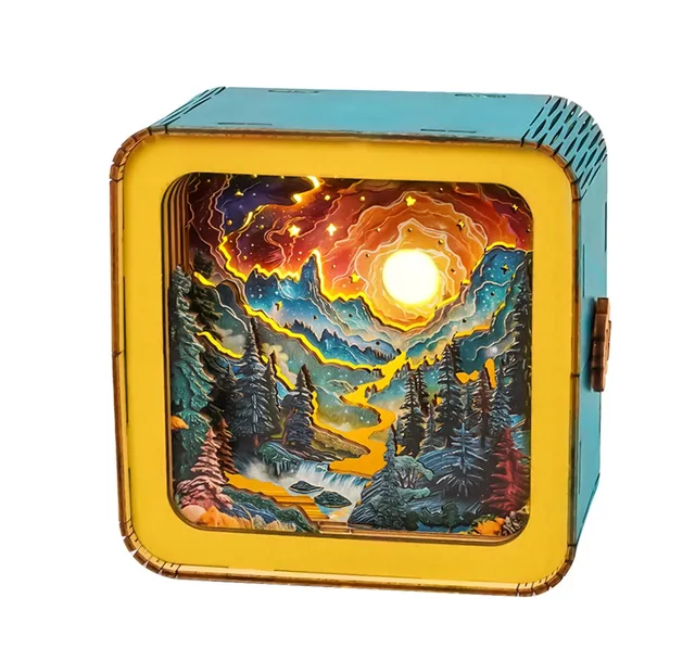 kaayee-night-light-fantasy-mountains-nachtlicht-holz-bausatz image 1