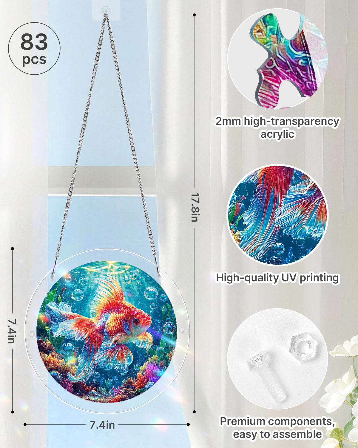 kaayee-starflame-goldfish-suncatcher-medium-gold image 7