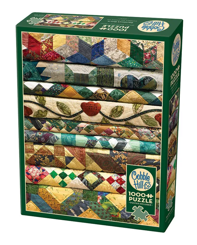cobble-hill-grandma-s-quilts-1000-teile-puzzle-patchwork image 1