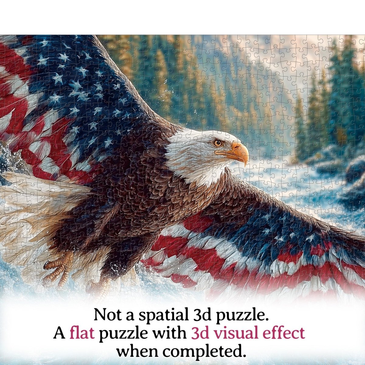 kaayee-flag-bald-eagle-1-puzzle-1000-teile-standard image 5