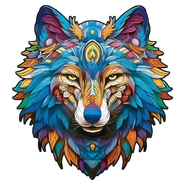 kaayee-wooden-puzzle-holzpuzzle-majestic-wolf-medium image 1