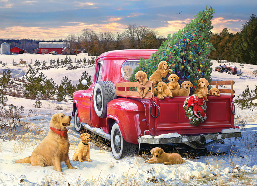 cobble-hill-1000-piece-family-outing-puzzle-winter-welpen image 2