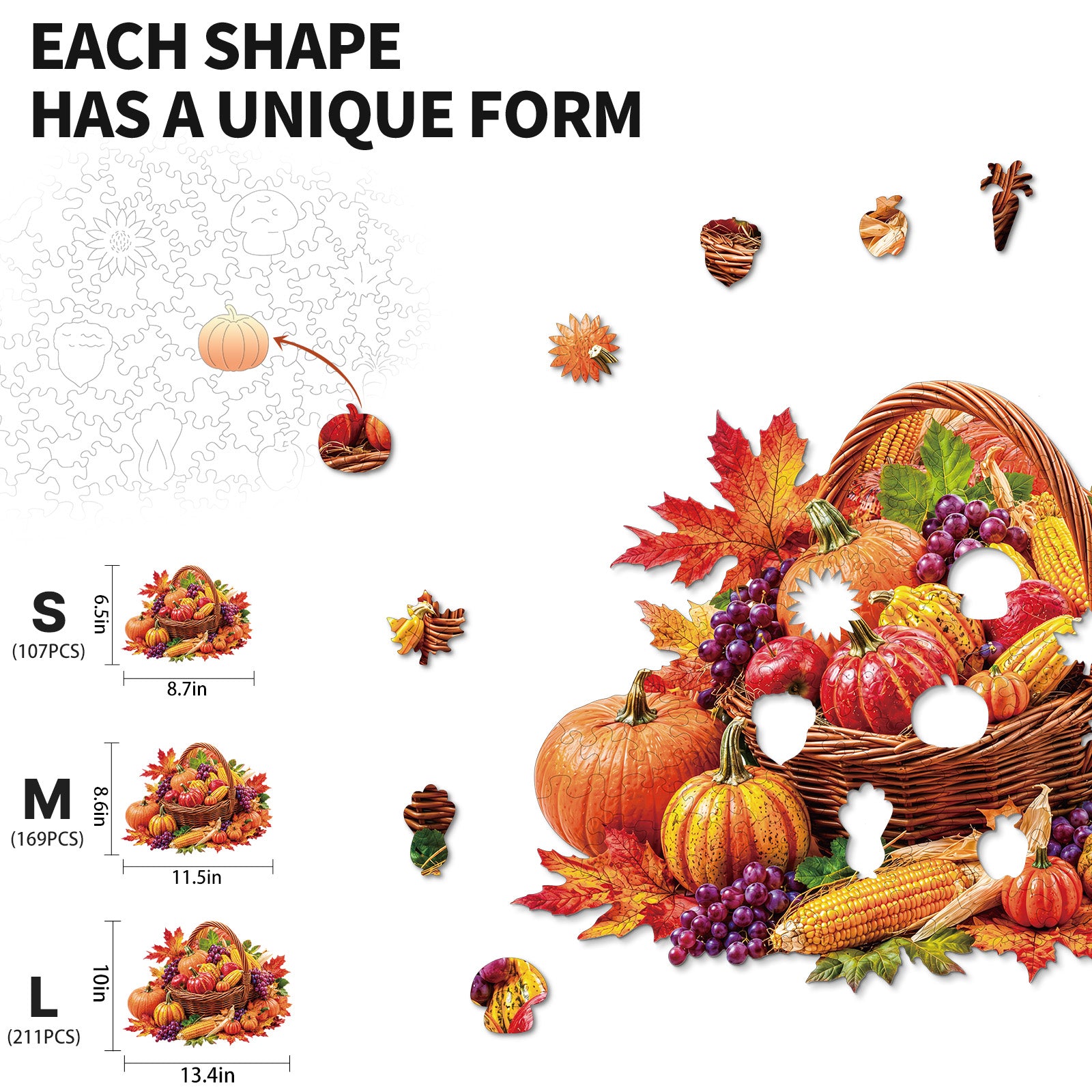 kaayee-wooden-puzzle-golden-harvest-basket-holzpuzzle-m image 3
