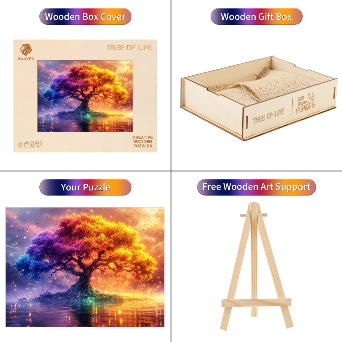 kaayee-tree-of-life-holzpuzzle-medium-lebensbaum image 3