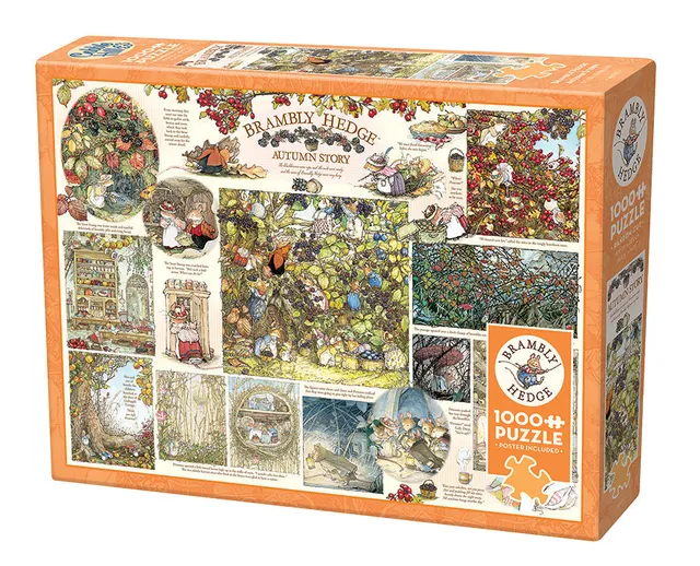 cobble-hill-1000-teile-brambly-hedge-autumn-puzzle-herbst image 1