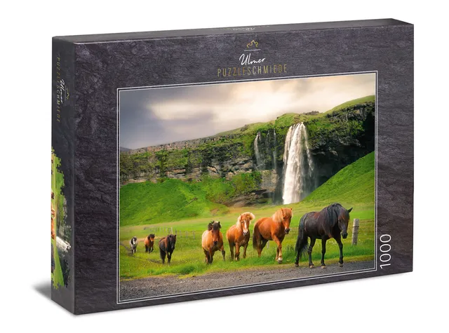 ulmer-puzzleschmiede-isl-nder-puzzle-1000-teile-pferde image 1