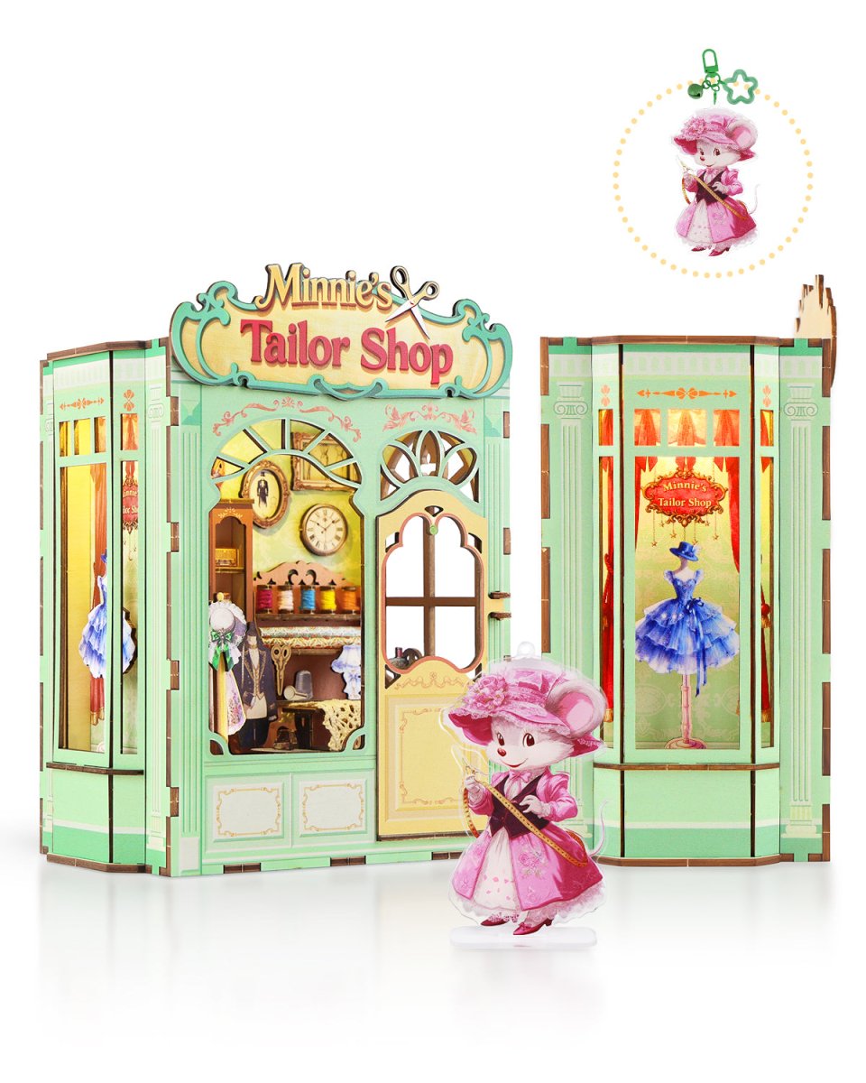 kaayee-book-nook-kit-minnie-s-tailor-shop-book-nook-bausatz-3d image 3