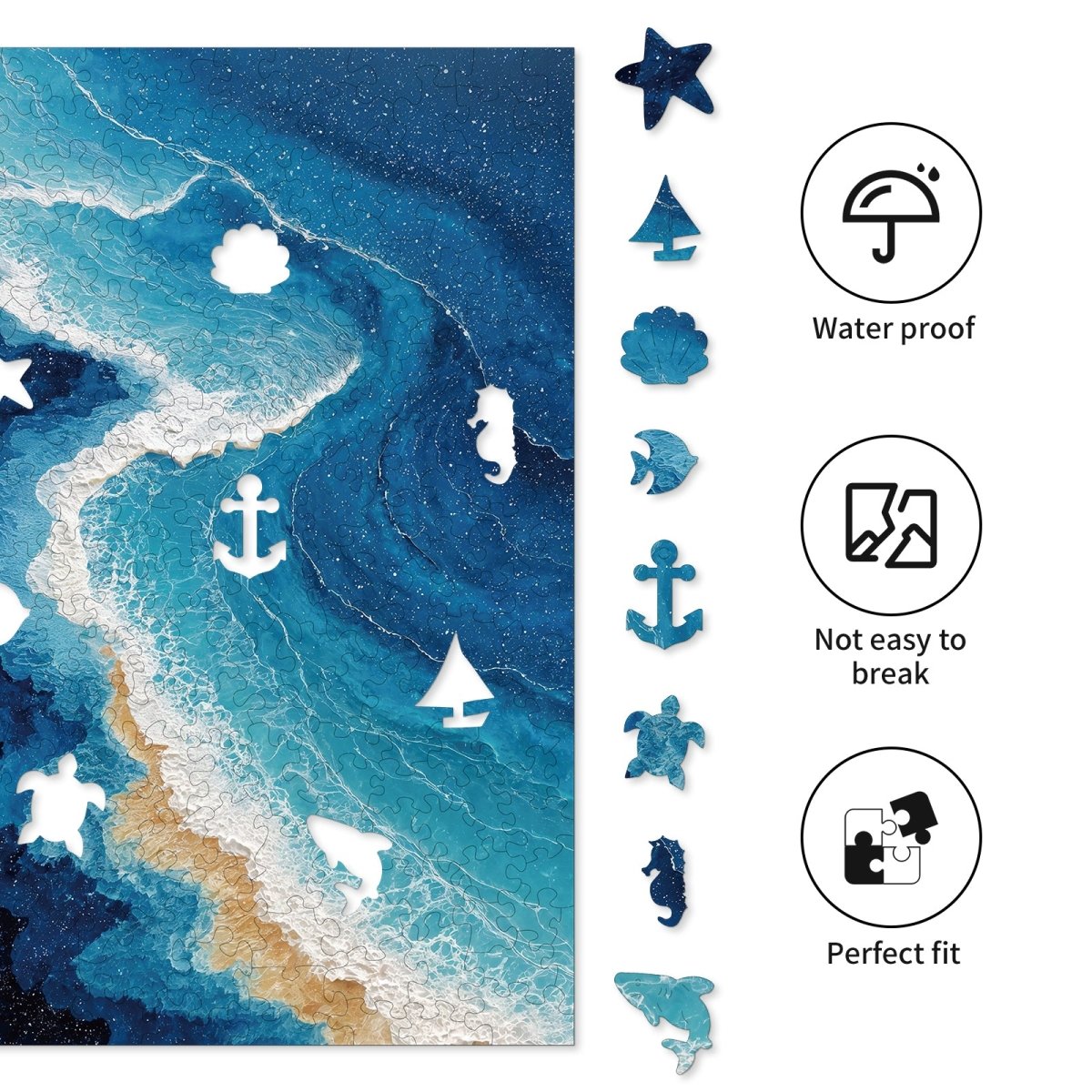 kaayee-ocean-waves-holzpuzzle-welle-medium image 2