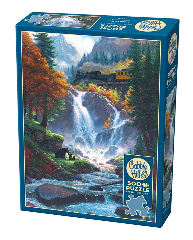 cobble-hill-500-piece-mountain-pass-puzzle-500-teile-b-ren-herbst image 1