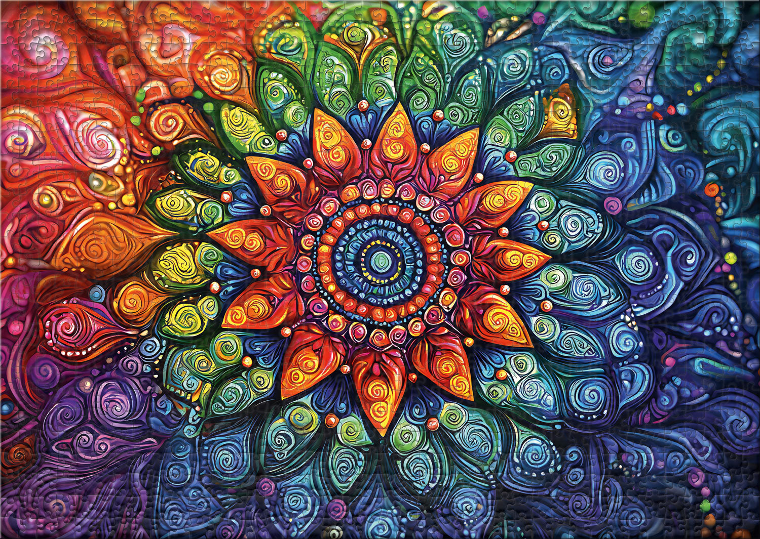ulmer-puzzleschmiede-anima-coloris-puzzle-1000-teile-bl-ten-mandala image 2