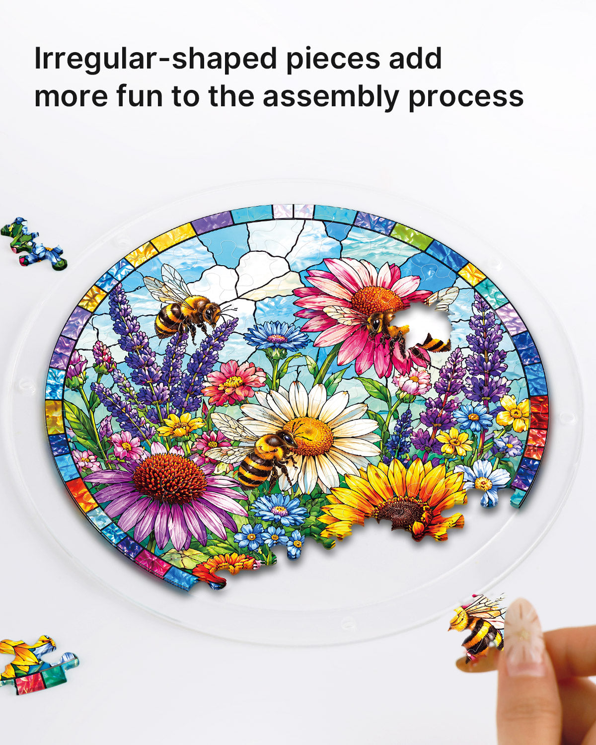 kaayee-bee-garden-suncatcher-fensterbild-medium-20-8-cm image 2