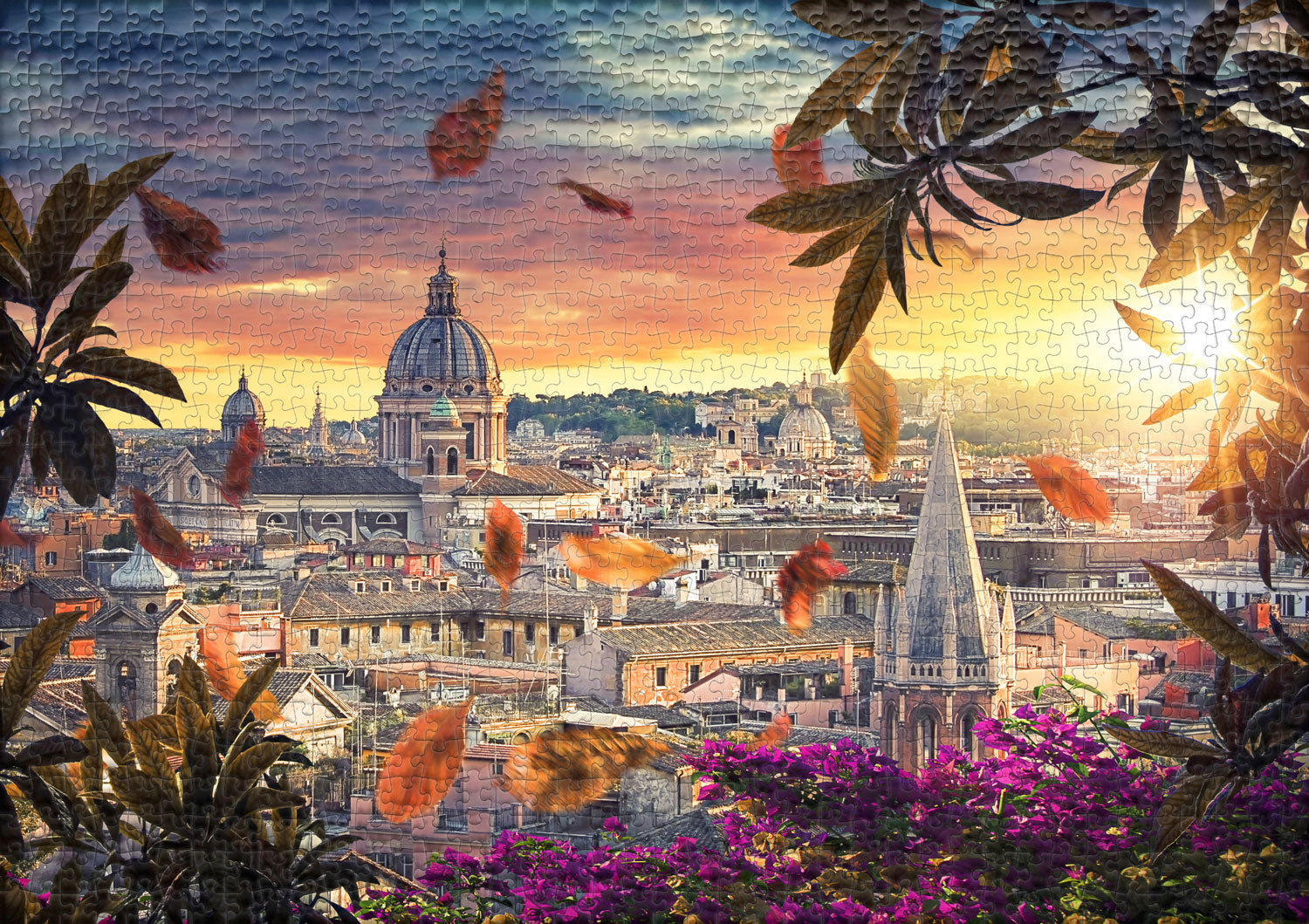 ulmer-puzzleschmiede-blick-ber-rom-1000-teile-puzzle-stadt image 2
