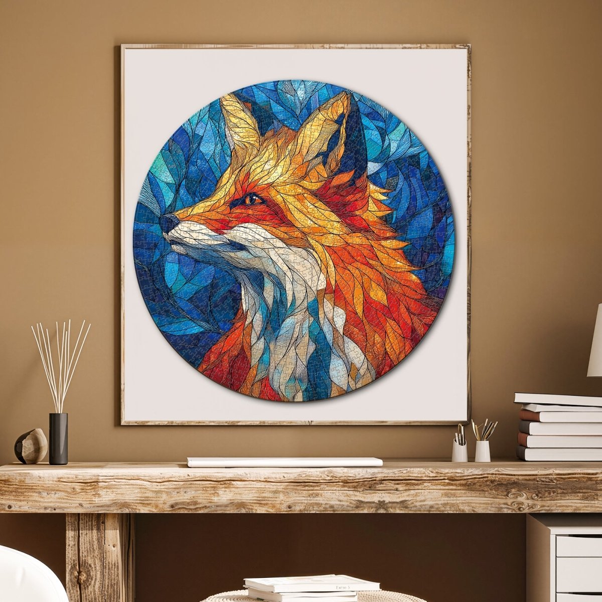 kaayee-cardboard-puzzle-fuchs-1000-teile-rund image 5