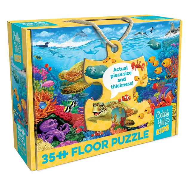 cobble-hill-floor-puzzles-ocean-reef-bodenpuzzle-35-teile-meer image 1