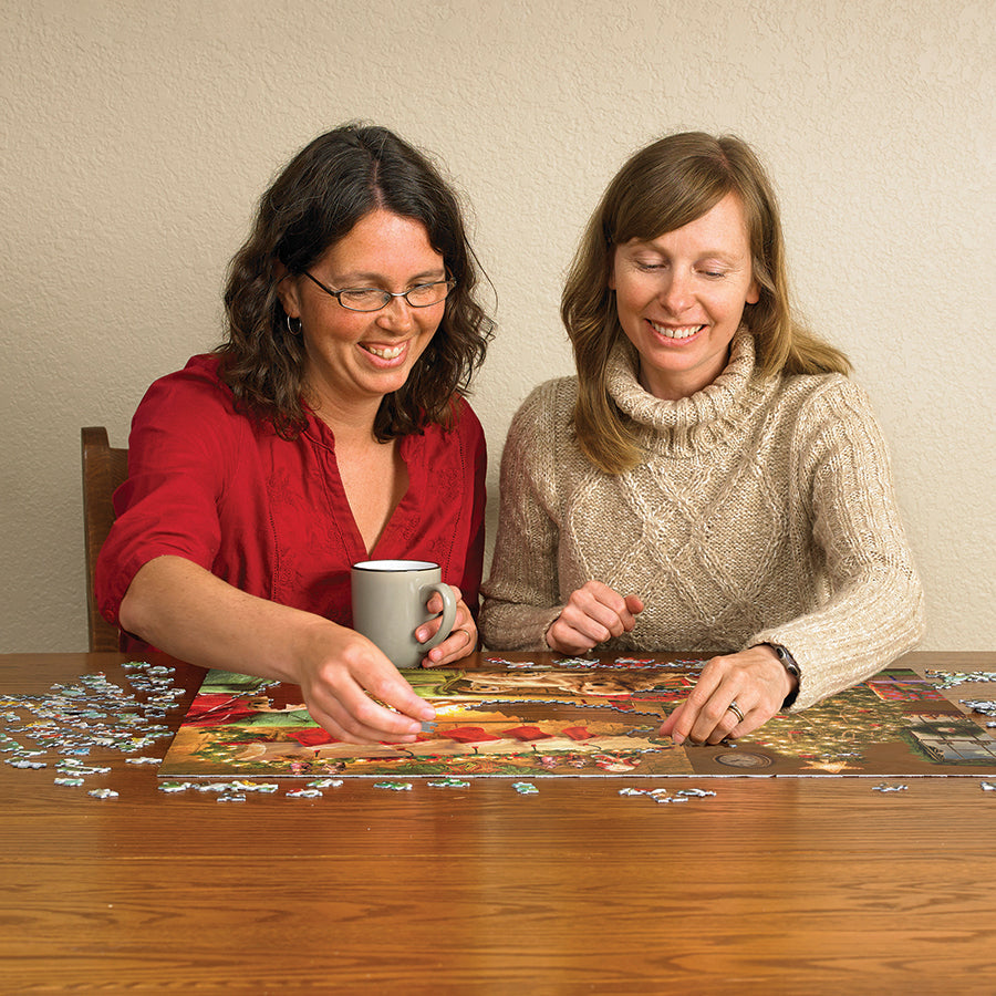 cobble-hill-cozy-fireplace-puzzle-1000-teile-weihnachten-welpen image 5