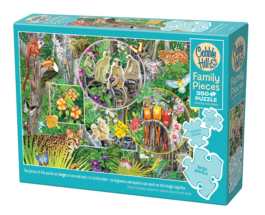 cobble-hill-family-pieces-rainforest-magic-puzzle-350-teile image 1